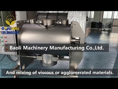 Poziomy mieszalnik z nożami tnącymi i opryskiwaczami cieczy