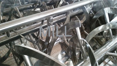 kupować 100-1000 kg / H Mieszalnik proszku Mieszadło łopatkowe Wstążka Mieszarka pozioma online manufacture