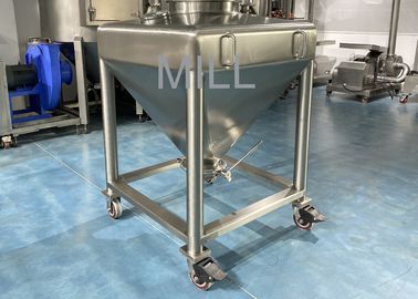 Przenośnik próżniowy 400L do proszków chemicznych Pharma Pharmaceutical Pharma IBC Tote Tank