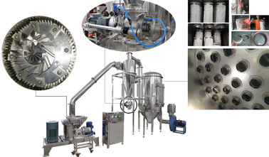 System chłodzenia powietrzem nasion gorczycy 6000RPM Bardzo dokładny młynek proszkowy
