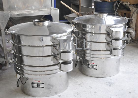 Przesiewanie proszku 200 Mesh 2000 kg / h Maszyna Vibro Sito ze stali nierdzewnej